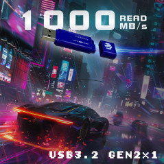 LinkMore NR770 500GB USB Flash Drive, USB 3.2 Gen2 Data Storage Memory Stick, USB 3.2 Flash Drive with Read Speed up to 1000MB/s