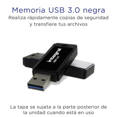 Integral 512GB Clé USB Mémoire 3.2 Gen 1 Super Speed Rapide Noire