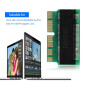 Convertissez la Carte Adaptateur SSD sur M.2 NGFF Adapter Convertisseur pour Remplacement 2013-2015 Air/Pro Convertissez la Carte Adaptateur SSD sur M.2 NGFF Adapter Convertisseur pour Remplacement 2013-2015 Air/Pro