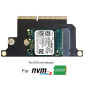 xiwai Carte de conversion M.2 NGFF M-Key NVME SSD pour 2016 2017 13" A1708 A1707 A1706 xiwai Carte de conversion M.2 NGFF M-Key NVME SSD pour 2016 2017 13" A1708 A1707 A1706