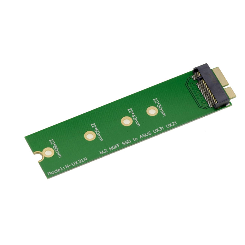 KALEA-INFORMATIQUE Adaptateur M2 NGFF B Key SATA vers ASUS Zenbook UX21 UX31 UX51 pour Monter Un SSD M.2 en Lieu et Place du SSD KALEA-INFORMATIQUE Adaptateur M2 NGFF B Key SATA vers ASUS Zenbook UX21 UX31 UX51 pour Monter Un SSD M.2 en Lieu et Place du SSD