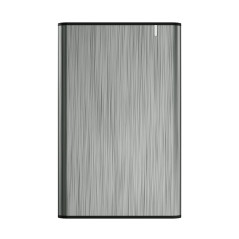 AISENS ASE-2525GR Boîtier Externe HDD 2,5" SATA A USB 2.0/USB 3.0/USB3.1 GEN1, Gris