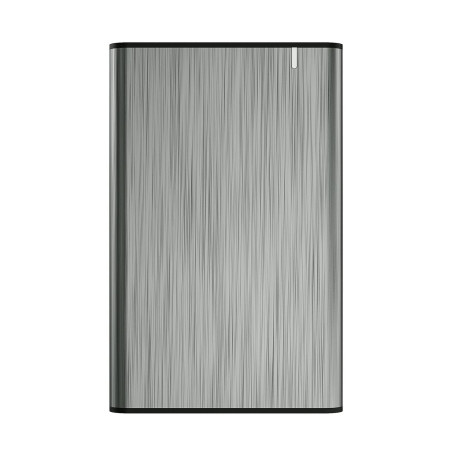 AISENS ASE-2525GR Boîtier Externe HDD 2,5" SATA A USB 2.0/USB 3.0/USB3.1 GEN1, Gris