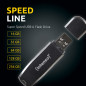 Intenso Speed Line - 2X 64 Go - Clé USB 3.2 Gen 1x1, Noir Intenso Speed Line - 2X 64 Go - Clé USB 3.2 Gen 1x1, Noir