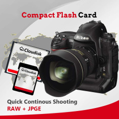Cloudisk CompactFlash CF 2.0 pour Appareil Photo Reflex numérique, Appareil Photo numérique Vintage et équipement Industriel (64