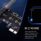 Gokelomg Cartes supplémentaires PCIE vers M2 PCI Express 3.0 X1 vers NVME SSD Prise en charge pour SSD M2 PCIE Raiser 2230 2242 Gokelomg Cartes supplémentaires PCIE vers M2 PCI Express 3.0 X1 vers NVME SSD Prise en charge pour SSD M2 PCIE Raiser 2230 2242