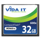 Vida IT 32Go Carte Mémoire CF Compact Flash 32 Go 600x 90 Mo/s pour Canon EOS 10D 20D 20Da EOS 300D EOS 30D 350D EOS 400D 40D EO Vida IT 32Go Carte Mémoire CF Compact Flash 32 Go 600x 90 Mo/s pour Canon EOS 10D 20D 20Da EOS 300D EOS 30D 350D EOS 400D 40D EO