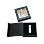 Boîte USB avec fenêtre pour photo Cuir synthétique - Noir. Sans Clé USB Boîte USB avec fenêtre pour photo Cuir synthétique - Noir. Sans Clé USB