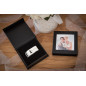 Boîte USB avec fenêtre pour photo Cuir synthétique - Noir. Sans Clé USB Boîte USB avec fenêtre pour photo Cuir synthétique - Noir. Sans Clé USB