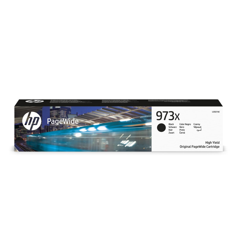 HP 973X F6T83AE Cartouche d'Encre PageWide Jaune Authentique pour HP PageWide 452dw / 452dwt / 477dw / 477dwt