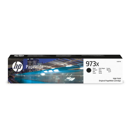 HP 973X F6T83AE Cartouche d'Encre PageWide Jaune Authentique pour HP PageWide 452dw / 452dwt / 477dw / 477dwt
