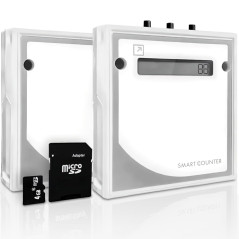 Compteur de personnes Smart Data-stocke sur 180 jours-Comptages Nombre de passages de visiteurs par jours et heures-Compteur de