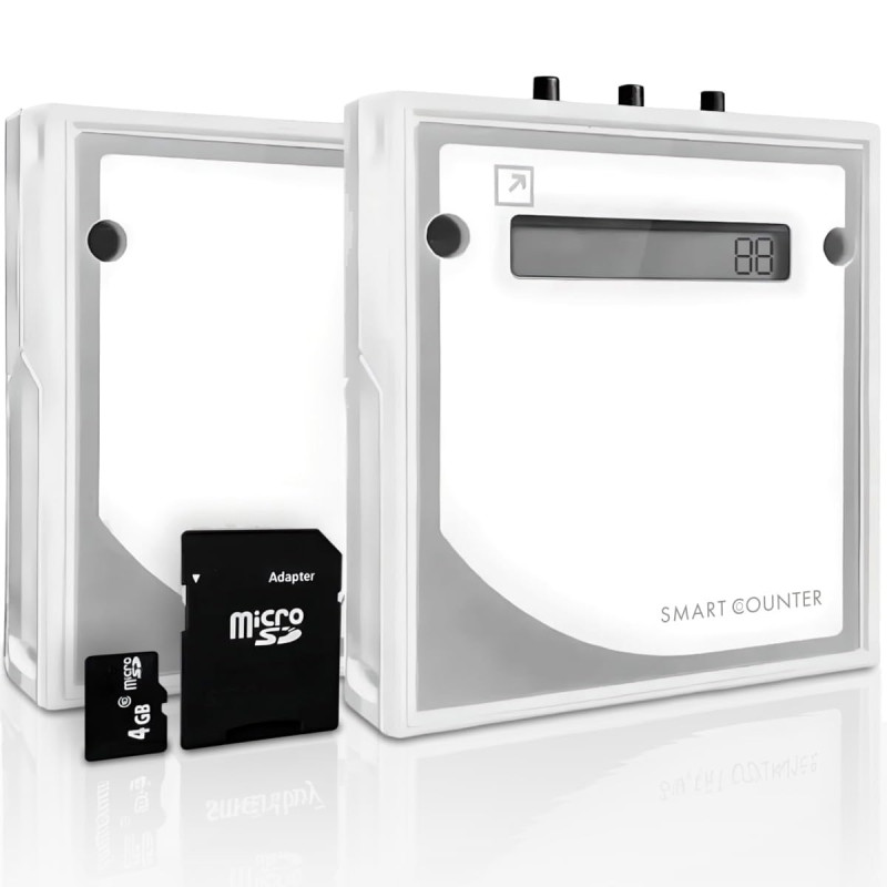 Compteur de personnes Smart Data-stocke sur 180 jours-Comptages Nombre de passages de visiteurs par jours et heures-Compteur de Compteur de personnes Smart Data-stocke sur 180 jours-Comptages Nombre de passages de visiteurs par jours et heures-Compteur de