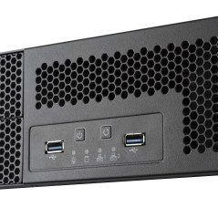 SilverStone Technology RM23-502, Châssis de Serveur de Stockage Industriel ATX rackable Double Baie de Disque 5,25 Pouces 2U ave