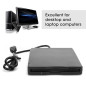 Disque de disquette USB, lecteur de disquette externe USB 3,5" pour Windows10 / 7/8 / VISTA/XP/ME / 2000 / SE / 98, compatible a Disque de disquette USB, lecteur de disquette externe USB 3,5" pour Windows10 / 7/8 / VISTA/XP/ME / 2000 / SE / 98, compatible a