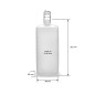 Octopus Bouteilles en plastique 10x 1000 ml, PE-HD avec bouchon à vis noire, carrées, étiquettes incluses Octopus Bouteilles en plastique 10x 1000 ml, PE-HD avec bouchon à vis noire, carrées, étiquettes incluses