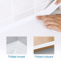 Romon Joint Salle de Bain, 2 Pièces de Ruban Etanchéité Auto-Adhésif en PVC Pour Salle de Bain, Cuisine, Anti-moisissure, Calfeu Romon Joint Salle de Bain, 2 Pièces de Ruban Etanchéité Auto-Adhésif en PVC Pour Salle de Bain, Cuisine, Anti-moisissure, Calfeu