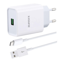 Chargeur Rapide et Câble Compatible avec Xiaomi Redmi Note 12/13/9/9 Pro/11/11S/8 Pro/10 Pro/10S/9T/9S,Redmi 13C/12/A3/9,Xiaomi