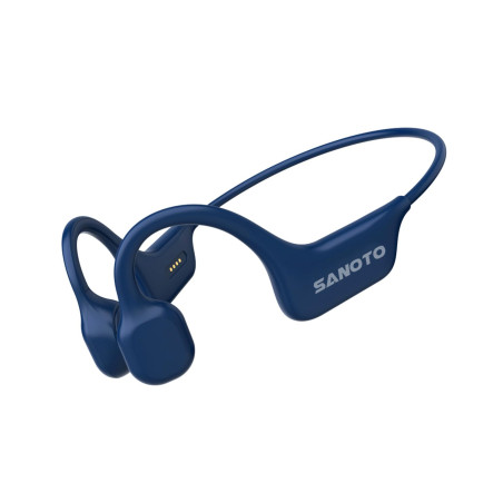 SANOTO Casque Conduction Osseuse Open Ear Bluetooth sans Fil Sport IPX7 Waterproof and Sweatproof Écouteur Osseux Adapté à la Co