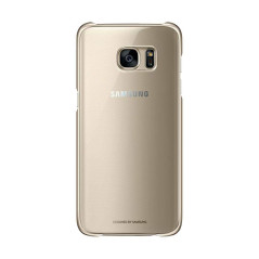 Samsung Coque pour Samsung Galaxy S7 Edge Transparent avec coins en métal