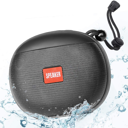 SENXINGYAN Enceinte Bluetooth Portable, Enceinte Waterproof IPX6 360° HD Stéréo, Haut-Parleur Bluetooth 5.0 sans Fil 12W Subwoof