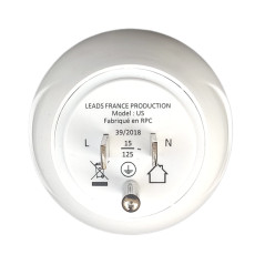 Adaptateur De Voyage France Vers États-Unis / USA - Gamme Bulle- BB0166 - LTE Design - Leach Travel Europe