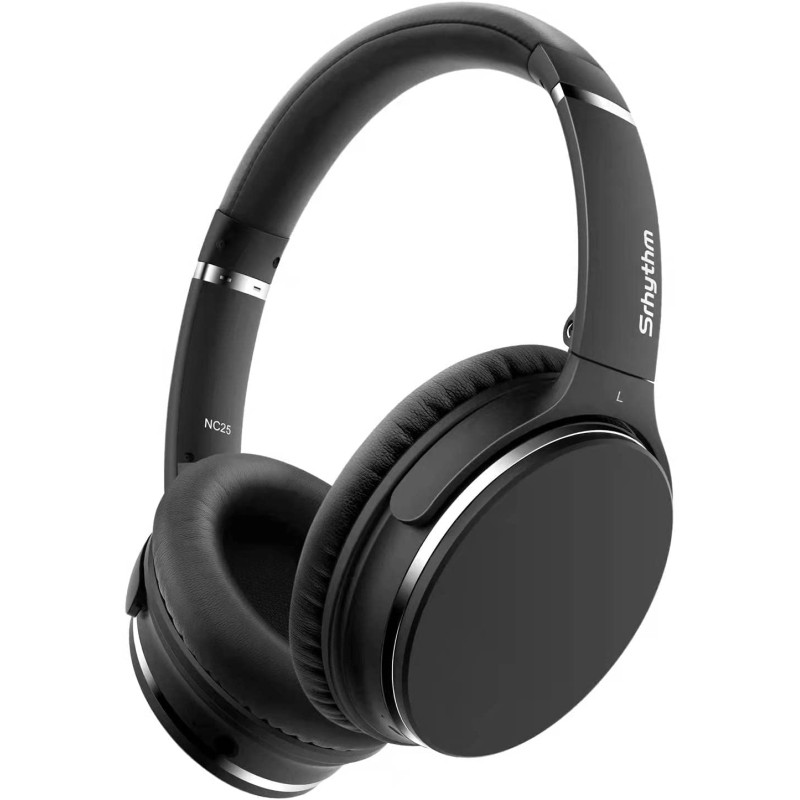 Srhythm NC25 Casque Bluetooth sans Fil Reducteur de Bruit Active, 50H Autonomie et Charge Rapide, Ecouteurs Connexion à 2 Appare Srhythm NC25 Casque Bluetooth sans Fil Reducteur de Bruit Active, 50H Autonomie et Charge Rapide, Ecouteurs Connexion à 2 Appare