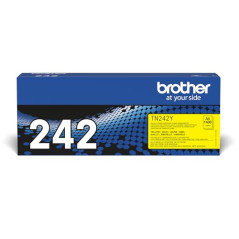 Brother Toner TN-242Y jaune (ca. 1400 Pages) - s'adapte DCP-9022CDW, HL-3142CW, HL-3152CDW, HL-3172C