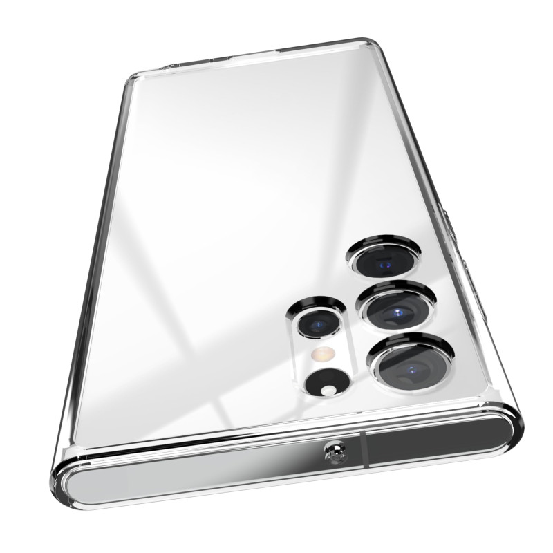 elago Coque Hybride Transparente Compatible avec Samsung Galaxy S22 Ultra (6.8"), TPU + Polycarbonate Hybride, Jaunissement Rédu elago Coque Hybride Transparente Compatible avec Samsung Galaxy S22 Ultra (6.8"), TPU + Polycarbonate Hybride, Jaunissement Rédu