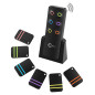 Esky Localisateur de Clés, Localisateur d'Objets 80 DB Perdus sans Fil Key Finder avec 6 Récepteurs RF, Télécommande sans Fil Lo Esky Localisateur de Clés, Localisateur d'Objets 80 DB Perdus sans Fil Key Finder avec 6 Récepteurs RF, Télécommande sans Fil Lo