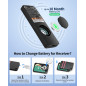 Esky Localisateur de Clés, Localisateur d'Objets 80 DB Perdus sans Fil Key Finder avec 6 Récepteurs RF, Télécommande sans Fil Lo Esky Localisateur de Clés, Localisateur d'Objets 80 DB Perdus sans Fil Key Finder avec 6 Récepteurs RF, Télécommande sans Fil Lo