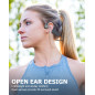 SANOTO Casque Conduction Osseuse Bluetooth Open Ear Casque Bluetooth sans Fil Sport IPX5 Étanche et Anti-poussière Conduction Os SANOTO Casque Conduction Osseuse Bluetooth Open Ear Casque Bluetooth sans Fil Sport IPX5 Étanche et Anti-poussière Conduction Os