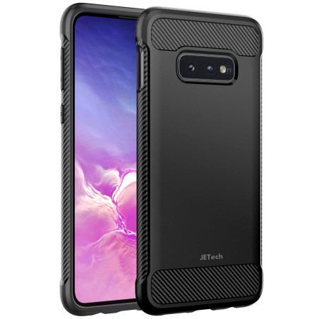 JETech Coque Fine pour Samsung Galaxy S10e, Étui Housse de Téléphone Ultra Mince Anti-Chocs avec Conception en Fibre de Carbone
