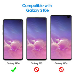JETech Coque Fine pour Samsung Galaxy S10e, Étui Housse de Téléphone Ultra Mince Anti-Chocs avec Conception en Fibre de Carbone
