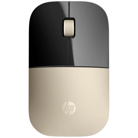HP Z3700 - Souris Sans Fil Or (USB, 1200 DPI, Ambidextre)