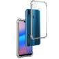 REY Coque Anti-Shock pour Huawei P20 Lite/Nova 3E, TPU Transparent en Silicone Antichoc REY Coque Anti-Shock pour Huawei P20 Lite/Nova 3E, TPU Transparent en Silicone Antichoc