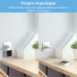 Cozycase Support Mural pour Module Blink Sync Module, Wall Mount sur Prise pour concentrateur WiFi de caméra de sécurité extérie Cozycase Support Mural pour Module Blink Sync Module, Wall Mount sur Prise pour concentrateur WiFi de caméra de sécurité extérie