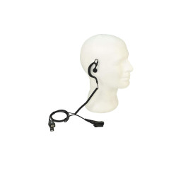 NAUZER - PIN-229-TPH900 - Écouteur professionnel - Écouteur avec micro, pour Walkie Talkie Airbus TPH TETRAPOL