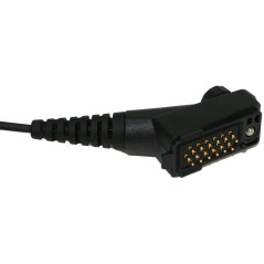 NAUZER - PIN-229-TPH900 - Écouteur professionnel - Écouteur avec micro, pour Walkie Talkie Airbus TPH TETRAPOL