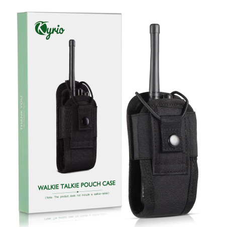 Kyrio Molle Pochette de ceinture pour radio portable ou talkie-walkie