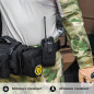 Kyrio Molle Pochette de ceinture pour radio portable ou talkie-walkie Kyrio Molle Pochette de ceinture pour radio portable ou talkie-walkie