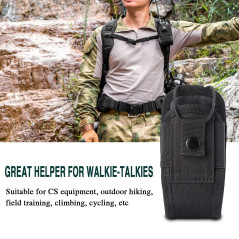 Kyrio Molle Pochette de ceinture pour radio portable ou talkie-walkie