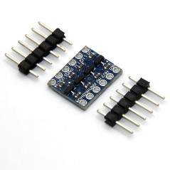 RUNCCI-YUN 15pcs 4 Canaux IIC I2C Module Convertisseur de Niveau Logique Bidirectionnel 3.3V-5V pour Arduino