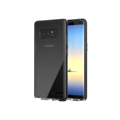 Tech21 "Evo Check" Coque de Protection pour Samsung Galaxy Note 8 avec Technologie Flexshock - Gris Fumé/Noir
