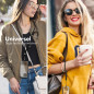 EAZY CASE Chaîne Universelle pour téléphone Portable adaptée à Tous Les Smartphones Tour de Cou Housse avec Cordon Sangle pour t EAZY CASE Chaîne Universelle pour téléphone Portable adaptée à Tous Les Smartphones Tour de Cou Housse avec Cordon Sangle pour t