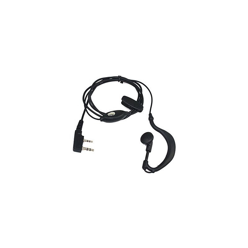 Red Planet Micro-oreillette PTT 2 fiches pour talkie walkie Baofeng-Pofung UV-5R UV5-RA Red Planet Micro-oreillette PTT 2 fiches pour talkie walkie Baofeng-Pofung UV-5R UV5-RA