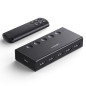 UGREEN HDMI Switch 4K 60Hz 5 Entrées 1 Sortie Commutateur HDMI 3D HDR CEC avec Télécommande IR Compatible avec PS5 PS4 Switch 2 UGREEN HDMI Switch 4K 60Hz 5 Entrées 1 Sortie Commutateur HDMI 3D HDR CEC avec Télécommande IR Compatible avec PS5 PS4 Switch 2