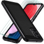 ivoler Coque Silicone pour Samsung Galaxy A13 4G / A13 5G / A04S avec 3 Pièces Verre Trempé, [Protection Antichoc Militaire] Étu