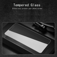 KANSi Coque Compatible pour Huawei P30, Smart View Flip Faux Cuir Coque + Protection Ecran - Noir