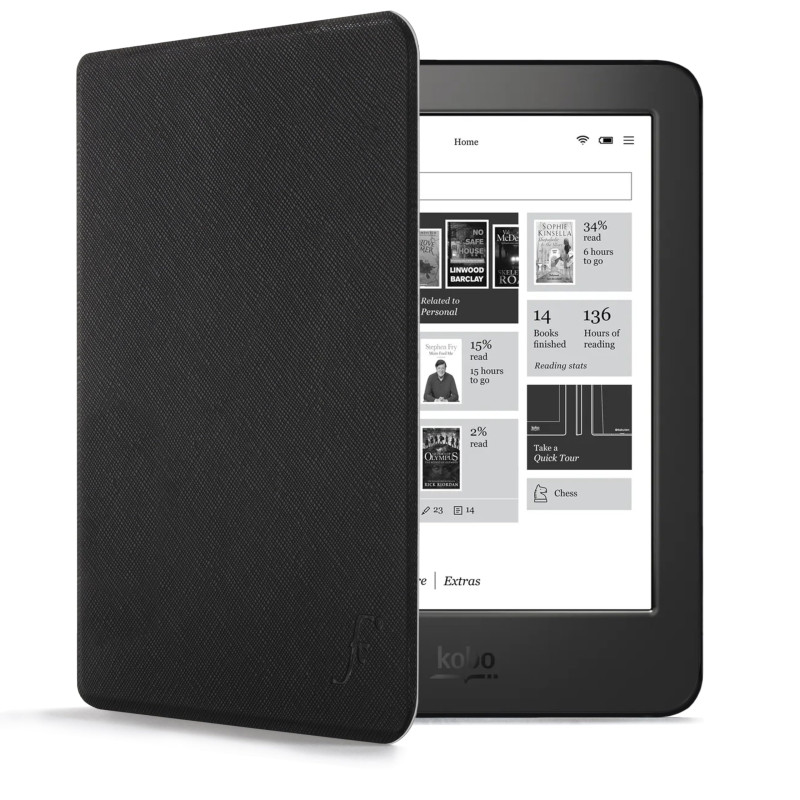 Forefront Cases Étui pour Kobo Aura H2O Edition 1 (Modèle: 2014) - Mince et Léger, Fonction Automatique Veille/Réveil Intelligen Forefront Cases Étui pour Kobo Aura H2O Edition 1 (Modèle: 2014) - Mince et Léger, Fonction Automatique Veille/Réveil Intelligen